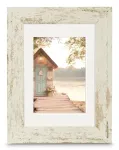 Hama Cottage &uuml;ksik pildiraam, vana valge, 20 x 30 cm (00193346)