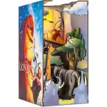 Plastmudeli komplekt REVELL Tiny Adventures Disney L&otilde;vikuningas 00534 &mdash; m&otilde;&otilde;tkava t&auml;psustamata, kl&otilde;psatavad detailid, lastele