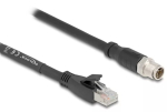 V&otilde;rgukaabel DeLOCK 80585 M12 to RJ-45 Cat5e 5 m Must