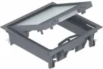 OBO Bettermann seadme sisu GES4-2U10T 7011 raudhall (7405145)