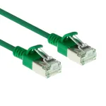 ACT roheline 5 m LSZH U/FTP CAT6A andmekeskuse &otilde;huke paigalduskaabel RJ45-pistikutega
