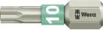 Kruvikeeramisotsakud TORX&reg; 25 mm Wera T10 6,3 mm (1/4 tolli) ajamile