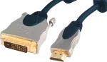 Videokaabli adapter ShiverPeaks SP77480 1m HDMI Type A DVI-D Sinine