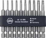 Wiha 7045BE9570 otsakute komplekt, 10 tk, Torx kuulpeaga