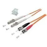 Fiiberoptiline kaabel ShiverPeaks S/CONN 2m LC/ST Mitmev&auml;rviline Oranž