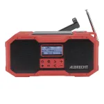 Albrecht DR 112 DAB+ v&auml;listingimustes k&auml;sitsi v&auml;ntatav raadio UKW, SOS, taskulamp, p&auml;ikeseenergia, akupank (27911)