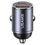 Autolaadija usams C38 30W &mdash; 1x USB-A + 1x USB-C kiirlaadimine