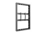 Multibrackets M Pro Series &uuml;mbris 43 tolli v&auml;ike must terasest horisontaal-/vertikaalpaigaldus