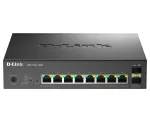 D-Link 10-Port Multi-Gigabit Smart Managed PoE+ Switch, 8 multi-Gigabit 2.5G PoE ja 2 10G SFP+ porti