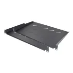 Good Connections GC-N0089 19" rack-riiul, 1U, esikinnitus, 300 mm s&uuml;gav, 2 tk komplekt, must (RAL 9005)