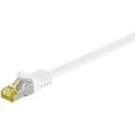 Wentronic GoobayCat.7 toorkaabel patch-kaabel, S/FTP (PiMF), valge, 0,25 m - LSZH halogeenivaba, vask, RJ45-pistik (91089)