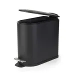 Beldray LA036690BLKPEU7 Slimline D-kujuline pedaalpr&uuml;gikast 5 liitrit, must
