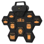 NN SOLO rullitav elektrooniline trummikomplekt USB-C MP3