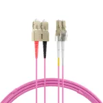 EFB Elektronik IPL-DF-LCUSCU-4-0050 Dupleks fiiberoptiline paigalduskaabel OM4 LC/SC 0,5 m Aqua