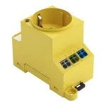 WAGO Juhtimiskapi pistikupesa 709-582 Kollane 1 tk