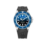 BOBROFF MAN BF0003baBFSTN Analoogkvartskell 42mm Roostevaba teras Must numbrilaud Nahkrihm
