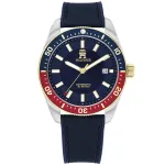 Tommy Hilfiger meeste k&auml;ekell 1792141 40mm roostevabast terasest sinise sihverplaadiga