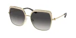 Michael Kors MK1141-10188G naiste p&auml;ikeseprillid - must atsetaatraam, hall gradientl&auml;&auml;ts, 57 mm