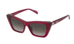 TOUS naiste p&auml;ikeseprillid STOB82S540AFD Brown Havana atsetaatraamiga, pruunide gradientl&auml;&auml;tsedega 54/15/135 mm