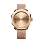 D1 Milano SSML02 Ultra Thin Bracelet Watch 36mm Black Dial Stainless Steel