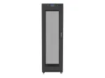 Lanberg FF01-6842-23BL 19" eraldiseisev kapp 42U 600x800x2127,5 mm, v&otilde;rkuks, LCD, 4 ventilaatorit, kokkupandav, 800 kg, IP20, lukk, rattad, must