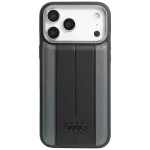Etui Audi A6 S&uuml;nteetilisest Nahast MagSafe iPhone 17 Pro Max Must