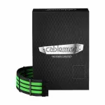 CableMod C-Series PRO ModMesh 12VHPWR kaablikomplekt Corsair RM, RMi, RMx (Black Label) - must/heleroheline