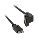 USB USB-C kaabel Streacom ST-USB-E2C-400, USB 3.1 Gen2, 400 mm pikkus