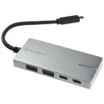 USB 3.1-C adapter SILVERSTONE SST-EP09C &mdash; USB-C to USB-A &uuml;henduvus, h&otilde;bedane viimistlus