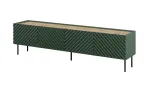 4D RTV-kapp ONDA 200x40xH54.35 roheline (p&otilde;randale asetatav v&otilde;i seinale kinnitatav)