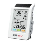 Rainpoint Baldrtherm HCS596WB P&auml;ikeseenergial t&ouml;&ouml;tav Wi-Fi termoh&uuml;gromeeter rakenduse juhtimise ja kauganduriga