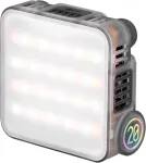 Zhiyun M20 RGB LED t&auml;itevalgus, 20W v&auml;ljund, 2700K-6500K CCT, HSI v&auml;rvirežiimid, OLED-ekraan, magnetiline tagak&uuml;lg, USB-C PD laadimine