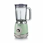 Ariete 583, Vintage blender 1,5-liitrise klaaskannu, 4 roostevabast terasest tera, 4 kiirust + impulss, 1000 W, roheline