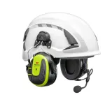 3M Peltor WS Alert X MRX21P3E3WS7 Bluetooth kiivrikinnitatav peakomplekt 30 dB SNR, k&otilde;rge n&auml;htavusega kollane
