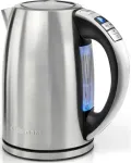 Cuisinart CPK17E-B elektriline veekeetja, 1,7 L, 1500 W, roostevaba teras, 6 temperatuuriseadet