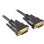 DVI-kaabel Sharkoon 3m DVI-D kuni DVI-D (18+1) Must