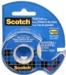 3M Scotch Wall-Safe teip koos k&auml;sitsi dosaatoriga, 19mm x 16,5m, l&auml;bipaistev, j&auml;&auml;givaba eemaldatav 183-EFDG