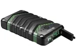 Sandberg Survivor akupank 20000, 20000 mAh, liitiumioon (Li-Ion), must, roheline