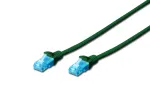 Assmann Digitus CAT 5e U-UTP patch-kaabel. PVC. AWG 26/7. Pikkus 2 m. v&auml;rv roheline (DK-1512-020/G)