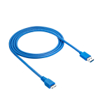 Akyga AK-USB-13 USB 3.0 kaabel USB-A (M) - Micro USB-B (M), 1,8 m, must