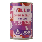 TILLO t&uuml;kid kastmes lambaliha m&auml;rg kassitoit, 415 g