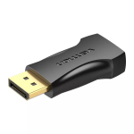 DisplayPort-HDMI-adapter Vention HBOB0, DisplayPort-isane&ndash;HDMI-emane, must, kullatud kontaktid