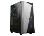 Arvuti korpus Zalman S4 Plus Midi Tower must
