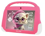 Tahvelarvuti KidsTAB8 4G BLOW 4/64GB roosa + &uuml;mbris