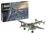 Plastist mudelikomplekt REVELL Arado AR-240 1/72 &mdash; lennuki mudel