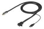 Vivolink Pro PROHDMIHDMFM5 HDMI-kaabel, isane&ndash;emane, 5 m, HDMI A-t&uuml;&uuml;p (standard), Ethernetiga, must