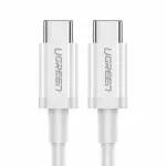 USB-C&ndash;USB-C kaabel UGREEN UGR1120WHT 2 m, valge