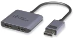 DisplayPort splitter MicroConnect MC-DP-2XDP &mdash; DisplayPort kaheks DisplayPort signaalijaotur