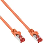 InLine B-76411O v&otilde;rgukaabel Oranž 1 m Cat6 S/FTP (S-STP)