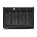 OWC ThunderBay 8 kettamassiiv t&ouml;&ouml;lauale must 8 draivi HDD SSD